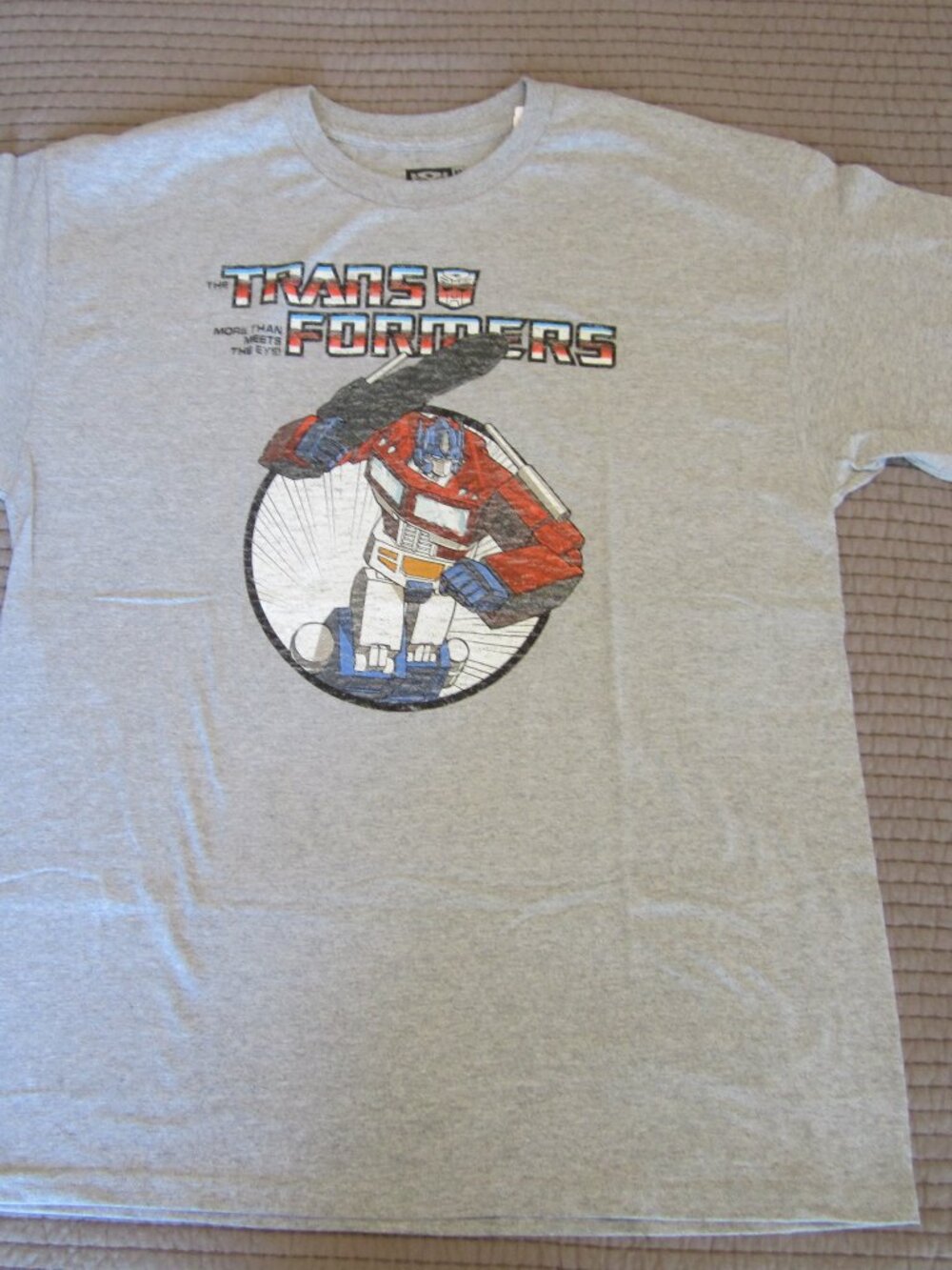 Transformers Optimus Prime T-shirt, Size XL